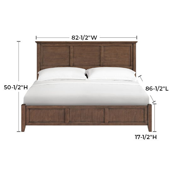 McKenzie - King Classic Bed - Java