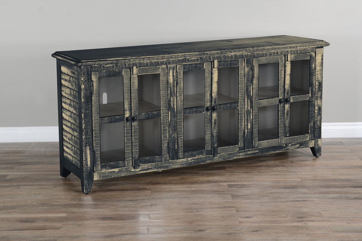 Marina - 70" TV Console - Black Sand