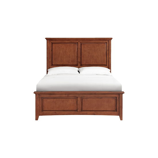 McKenzie - Queen Premier Storage Bed - Glazed Antique Cherry