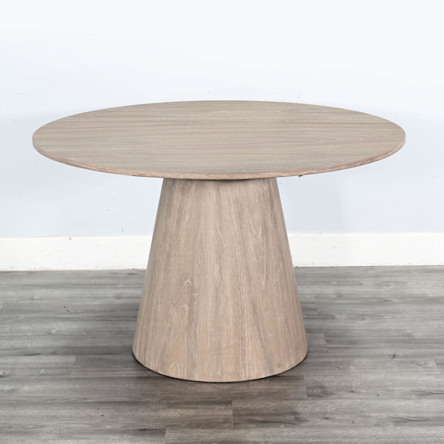 Wheat - Round 5 Piece Dining Set - Wheat / Light Brown