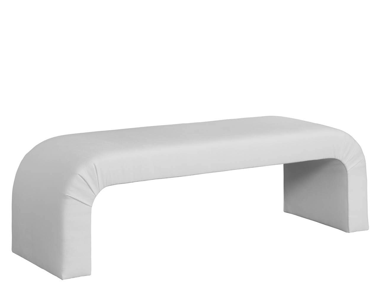 Nora - Bench, Special Order - White
