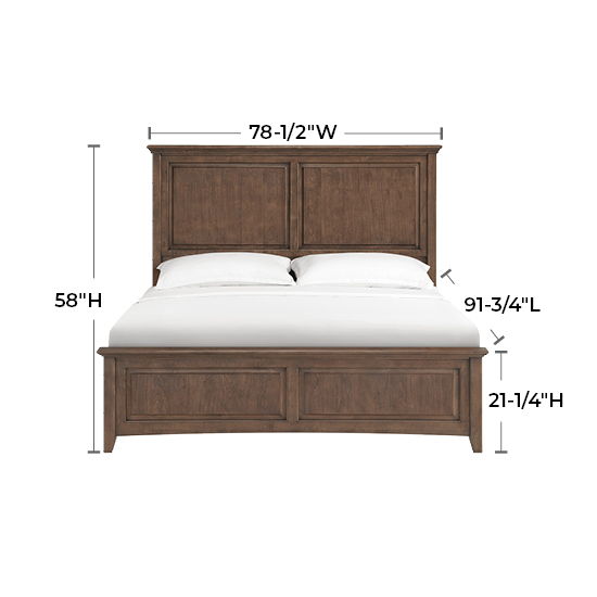 McKenzie - California King Premier Bed - Java