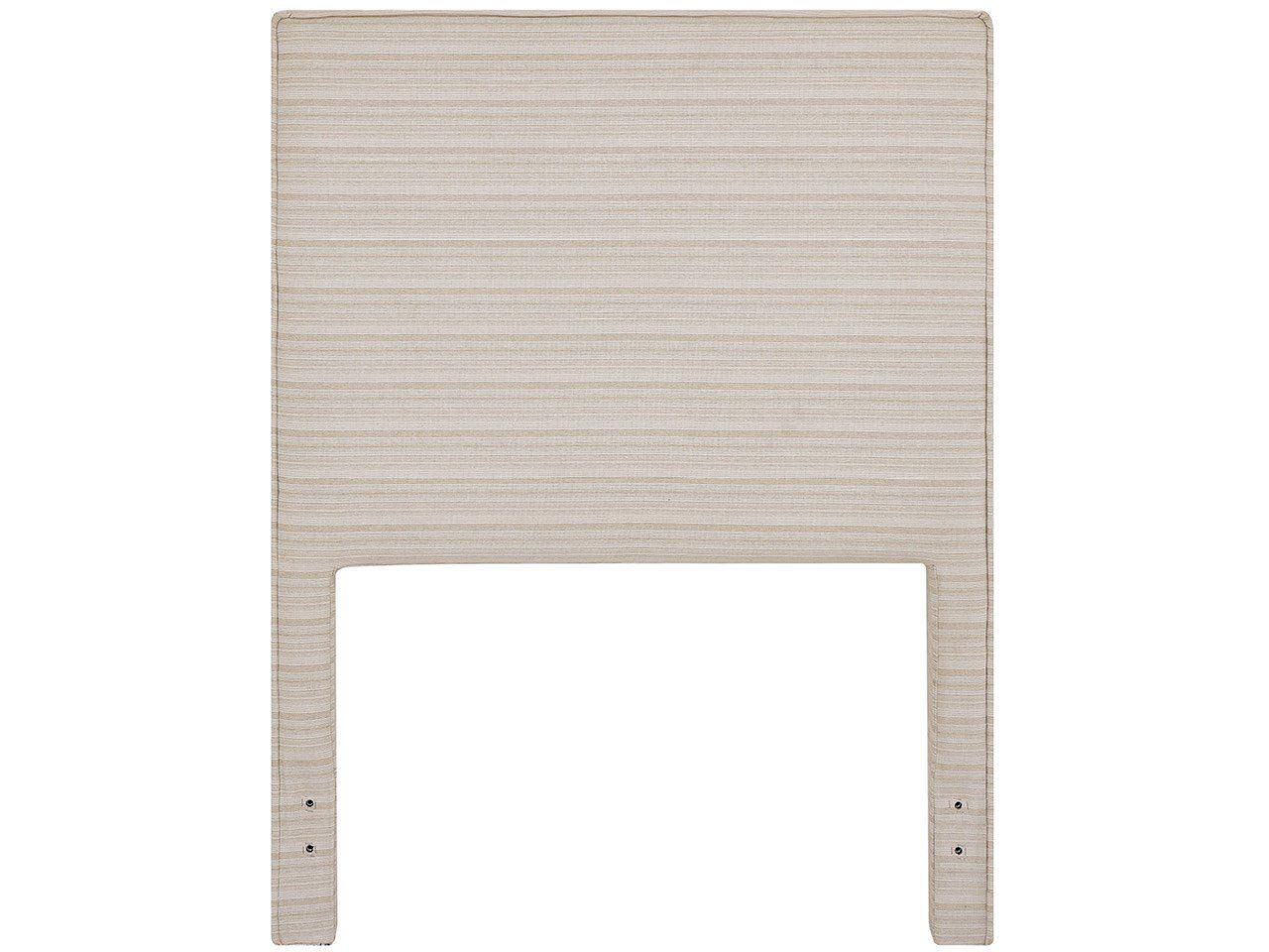 Oasis - Upholstered Twin Headboard - Beige / Gray