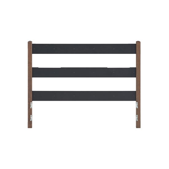 McKenzie - Queen Upholstered Panel Headboard - Java