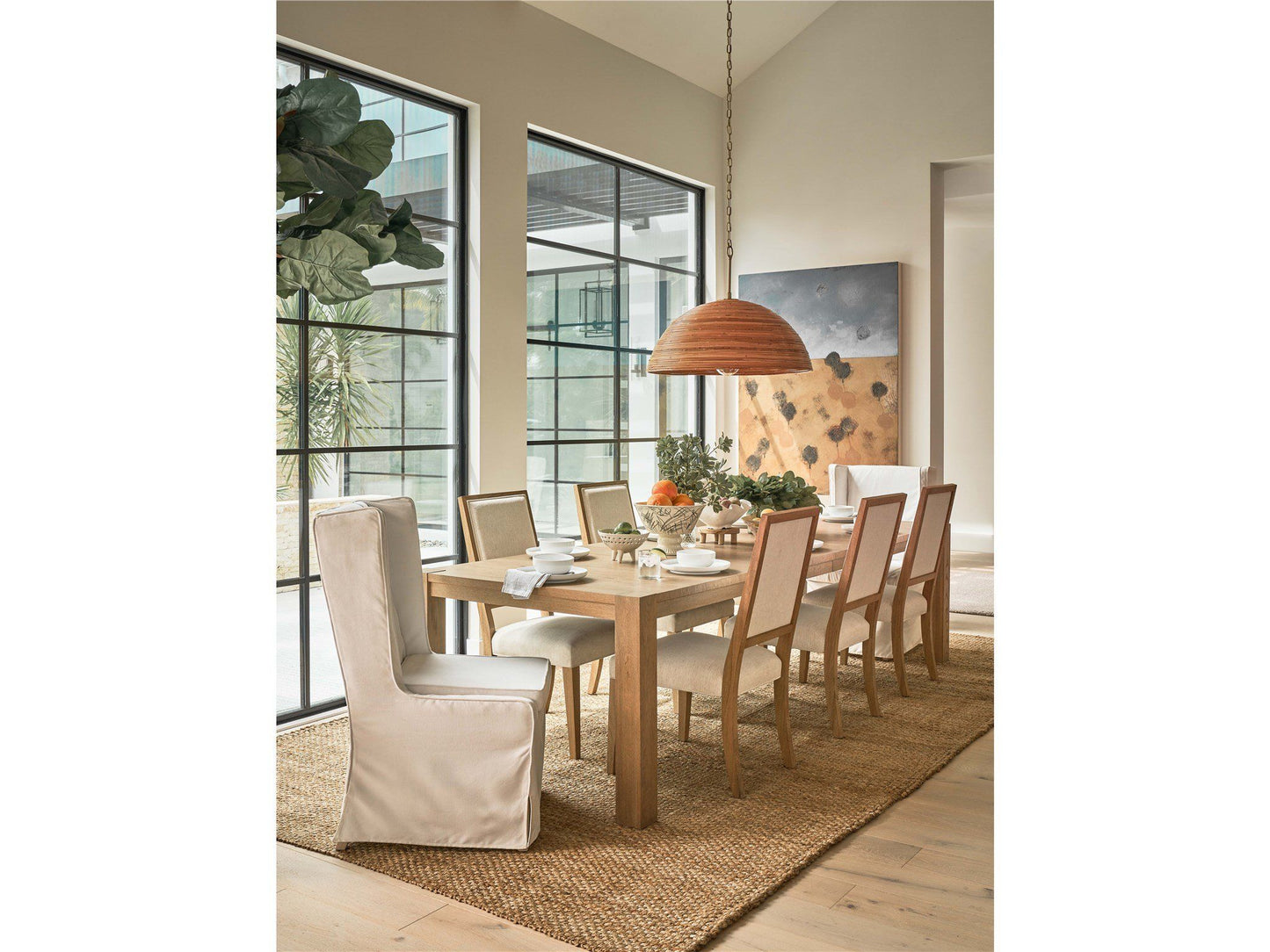 Weekender Coastal Living Home - Upholstered Dining Chair (Set of 2) - White