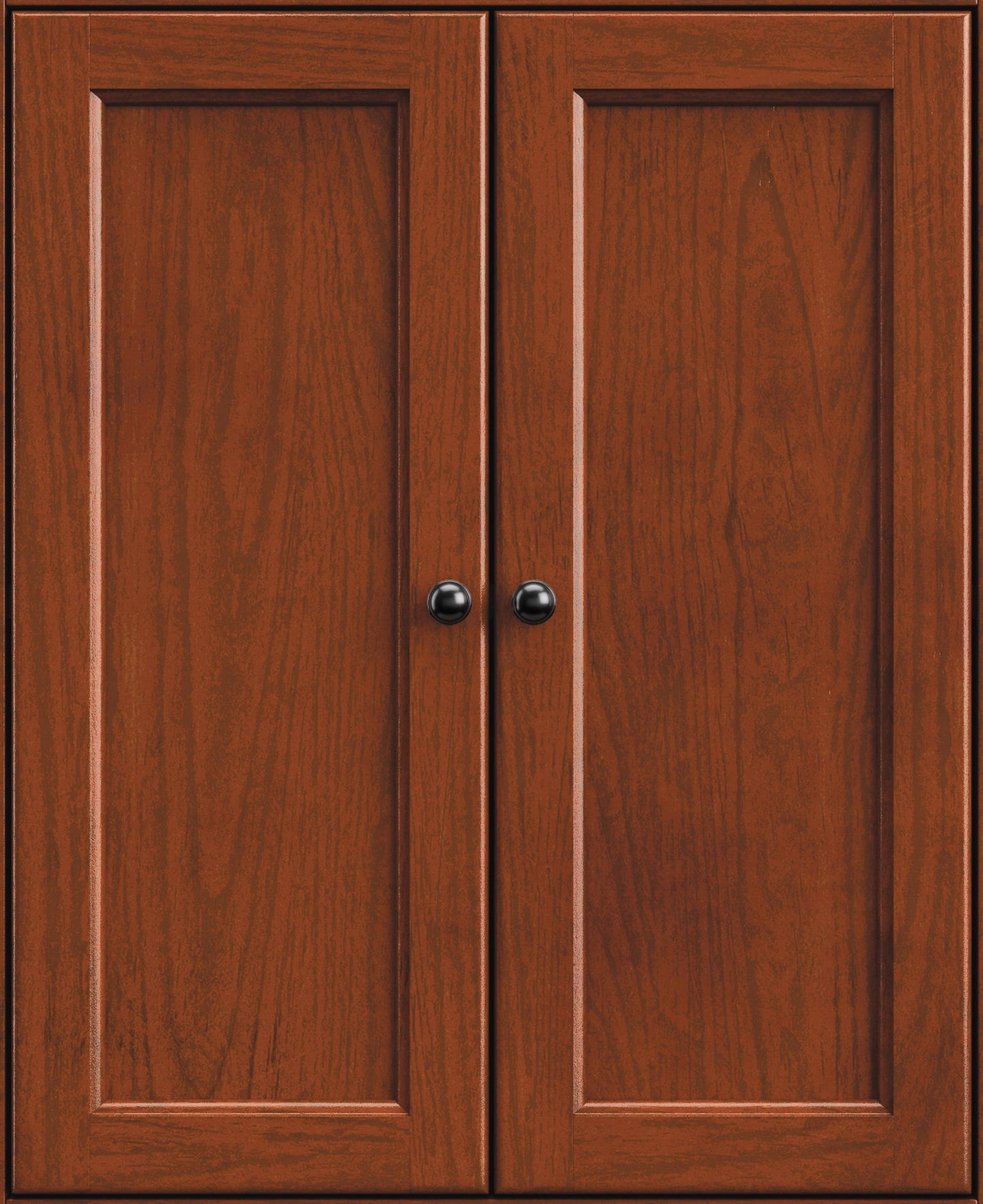 McKenzie - 24.7" W Cabinet - Glazed Antique Cherry