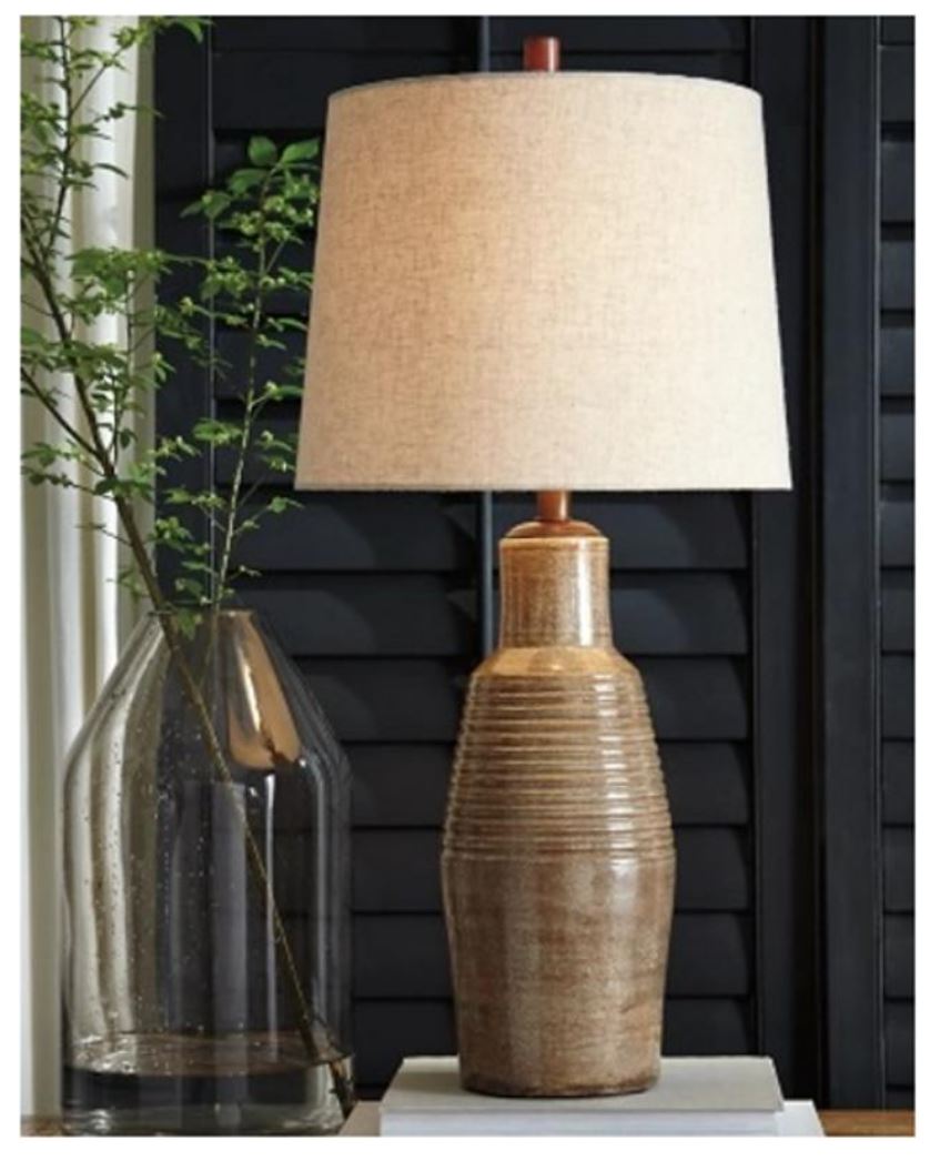 Calixto Terracotta Table Lamp