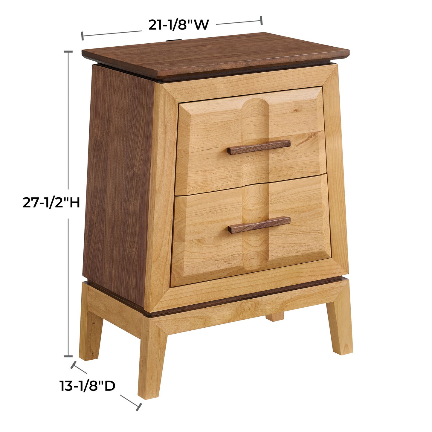 Addison - 2-Drawer Nightstand - Natural