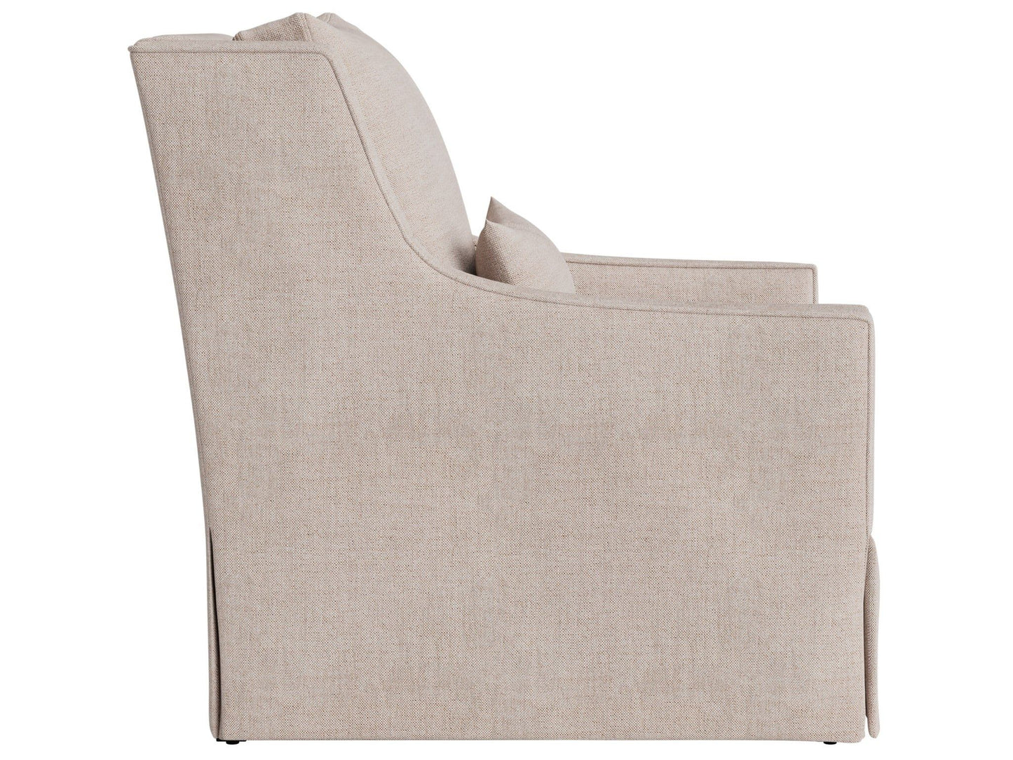 Hudson - Skirted Petite Recliner, Special Order - Beige