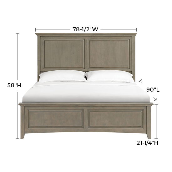 McKenzie - California King Premier Storage Bed - Fieldstone