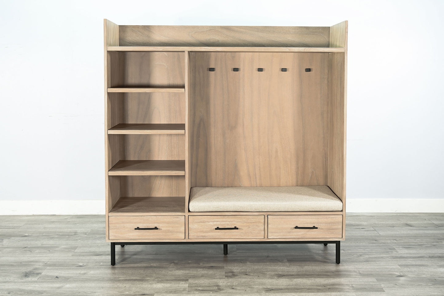 Jenny - Bench Hall Tree - Wheat