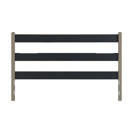 McKenzie - King Upholstered Panel Headboard - Fieldstone