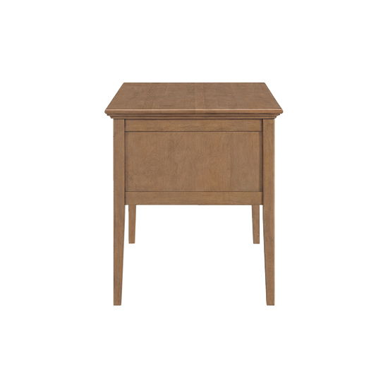 McKenzie - 3-Drawer Desk - Pecan