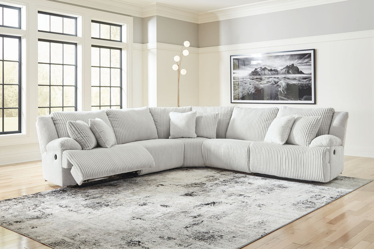 Top Tier - 5 Piece Reclining Sectional