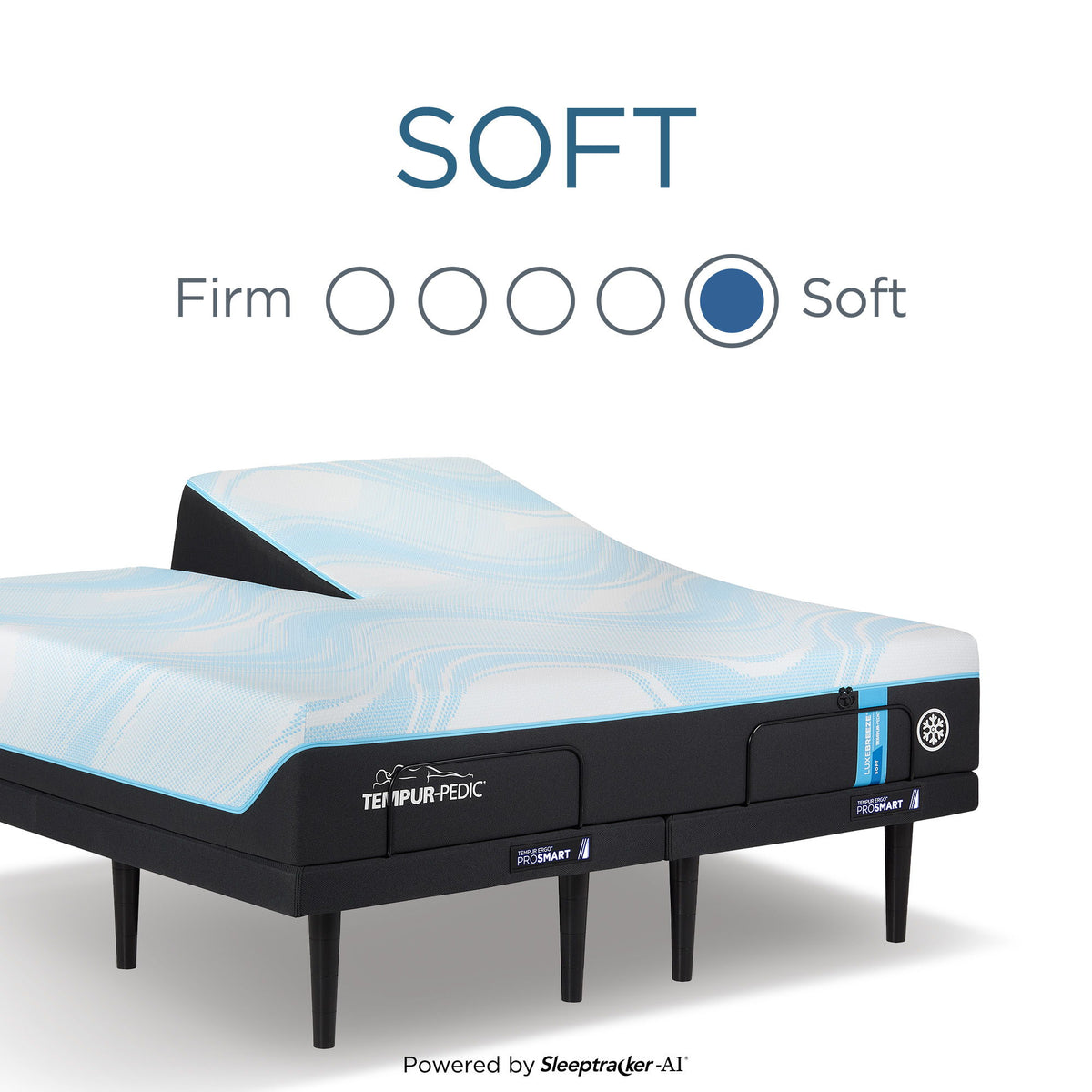 Tempur-Breeze - Soft Mattress - Split Head King