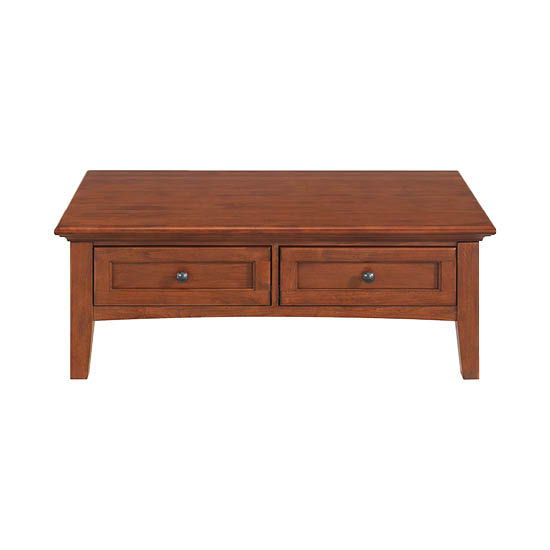 McKenzie - Lift Top Coffee Table - Glazed Antique Cherry