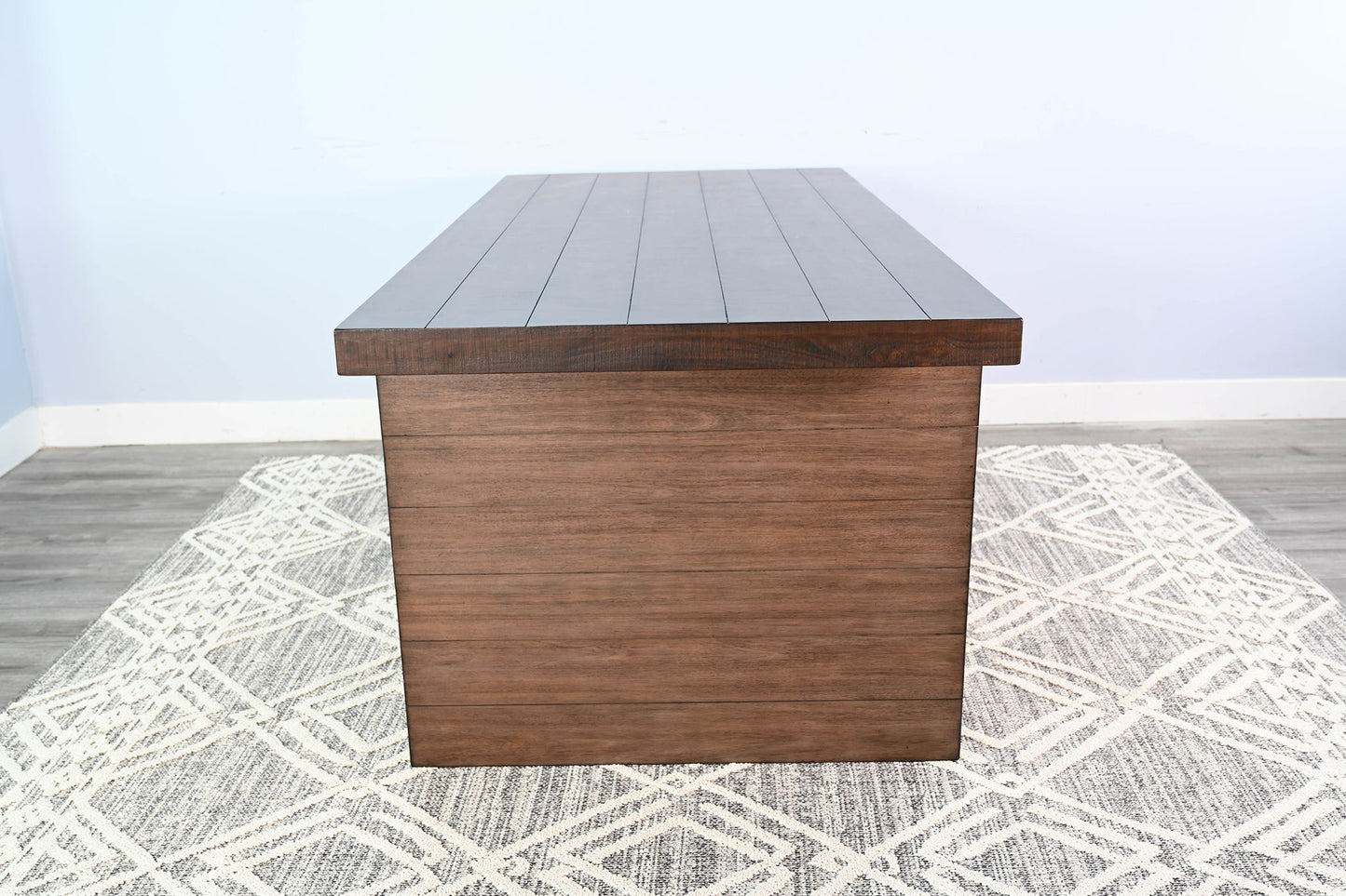 Boise - Counter Wood Dining Table - Tobacco Leaf / Buckskin