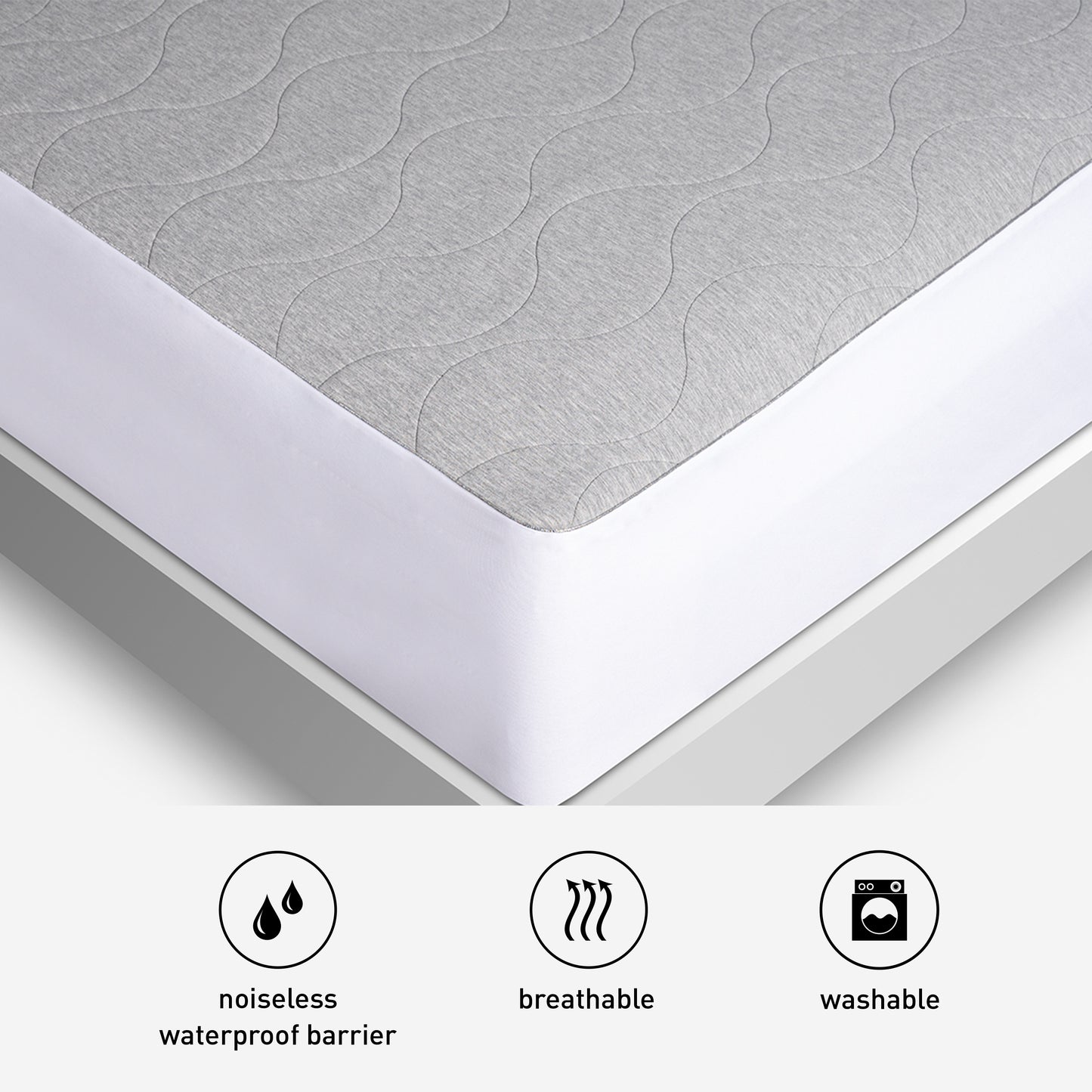 AIR-X Mattress Protector - Grey