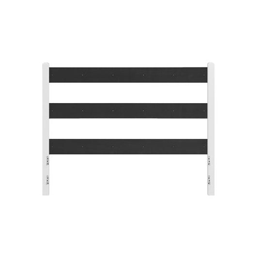 McKenzie - Queen Upholstered Panel Headboard - Snowbound