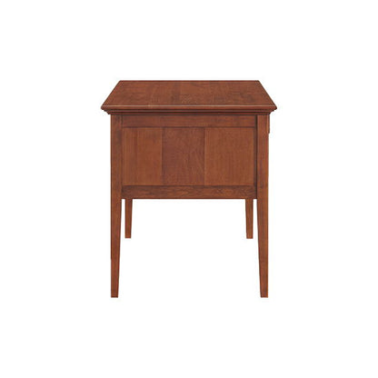McKenzie - 3-Drawer Desk - Glazed Antique Cherry