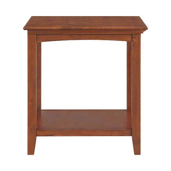 McKenzie - Side Table - Glazed Antique Cherry