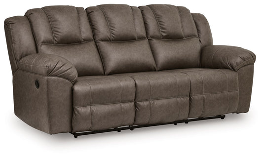Lowilla - Reclining Sofa - Driftwood