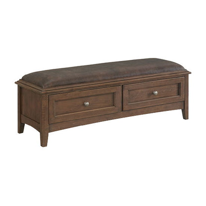McKenzie - 2-Drawer Bench - Java