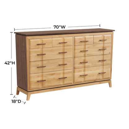 Addison - 70" W Dresser - Natural