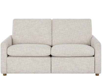 Hyde - Loveseat - White / Gray