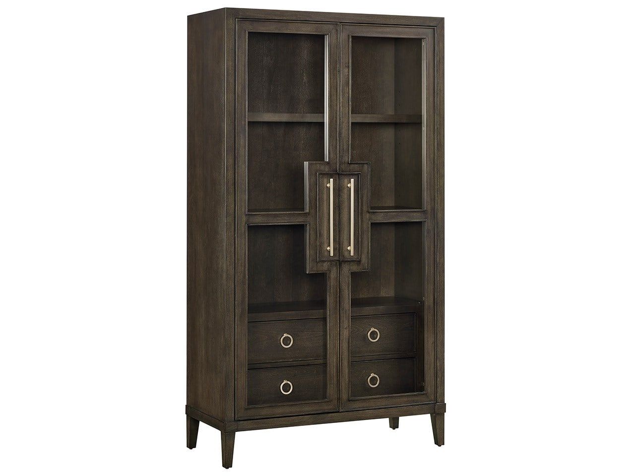 Fenwick - Display Cabinet - Dark Brown