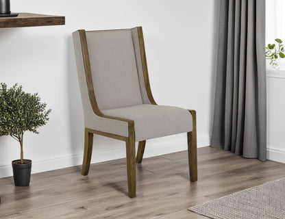 Balam - Upholstered Chair (Set of 2) - Ivory