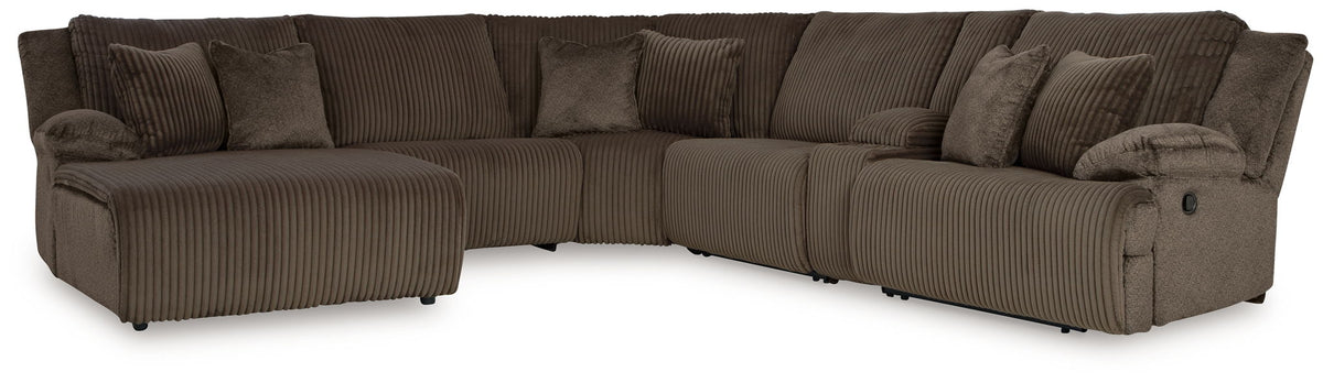 Top Tier - 6 Piece Reclining Sectional