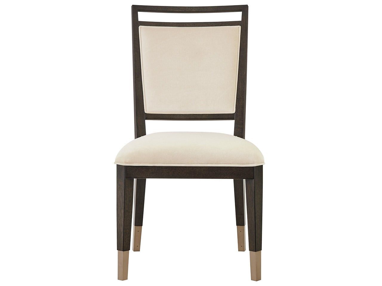 Fenwick - Side Chair - Beige / Dark Brown