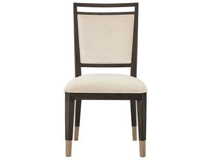 Fenwick - Side Chair - Beige / Dark Brown