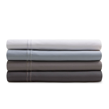 Woven Supima - Cotton Sheets - Split King - White