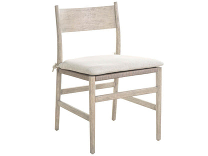 Dwell - Wood Back Side Chair - River Rock
