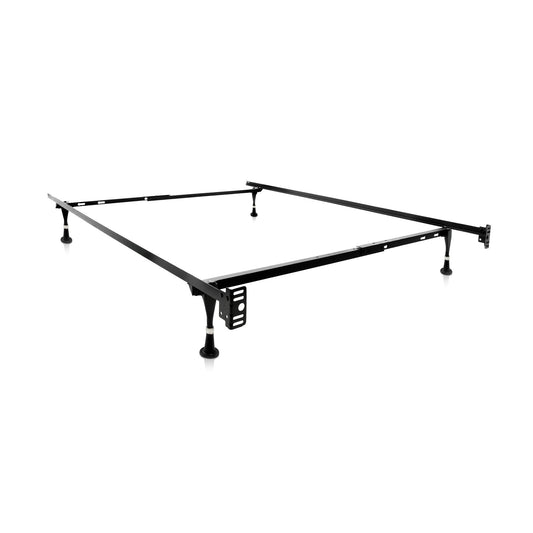 Twin Over Full Adjustable Bed Frame - Glides