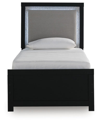 Maeling - Upholstered Panel Bed
