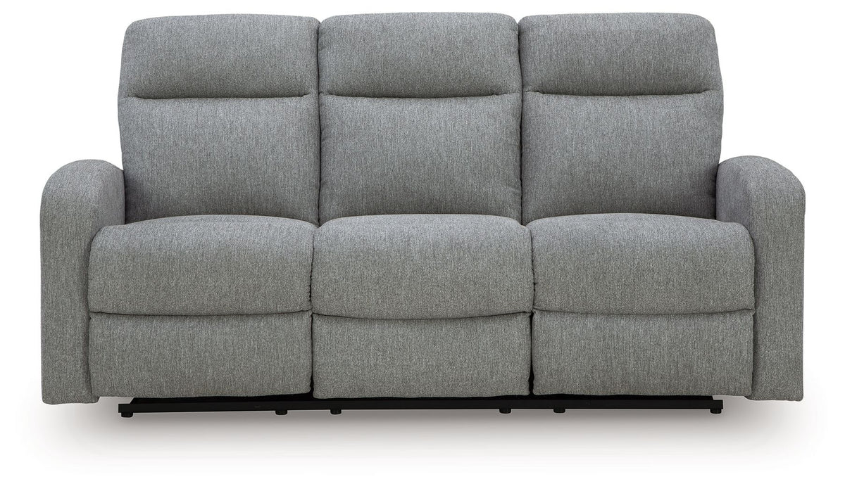 Gauntlet - 2 Pc. - Reclining Sofa And Loveseat - Sterling