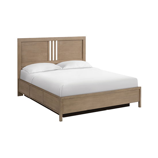 Bailey - California King Storage Bed - Almond
