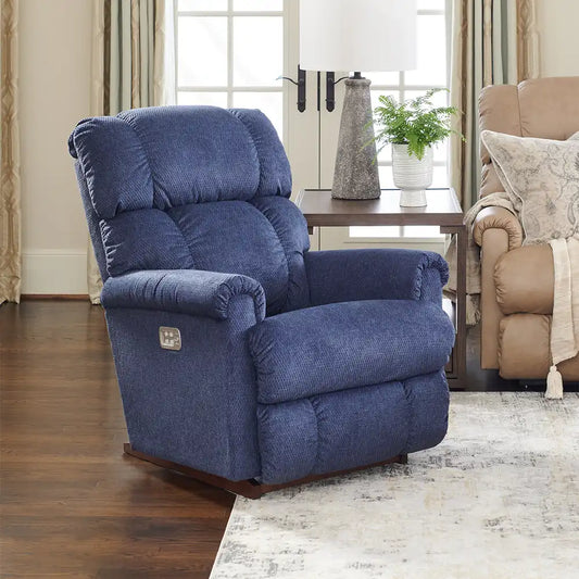 Pinnacle Power Rocking Recliner  w/headrest & Lumbar