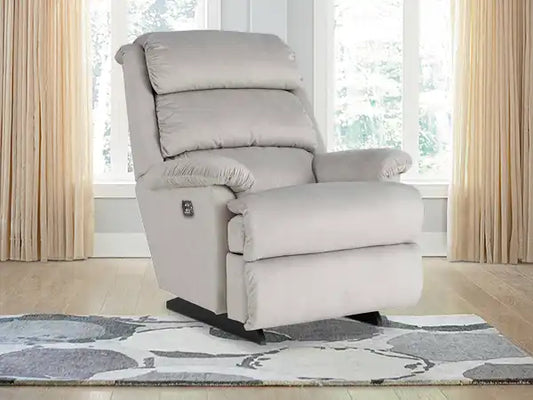 Astor Power Rocking Recliner w/ adj Headrest & Lumbar