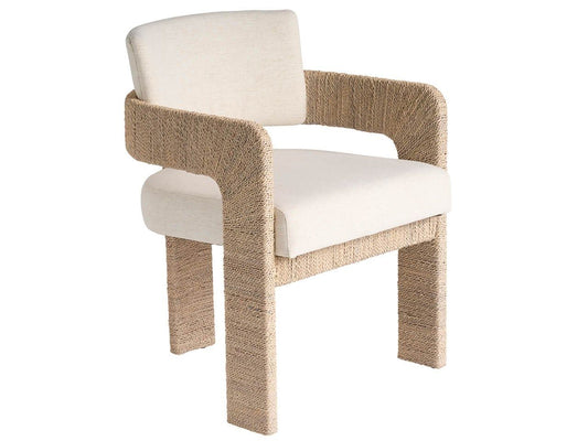 Oasis - Abaca Arm Chair - Beige