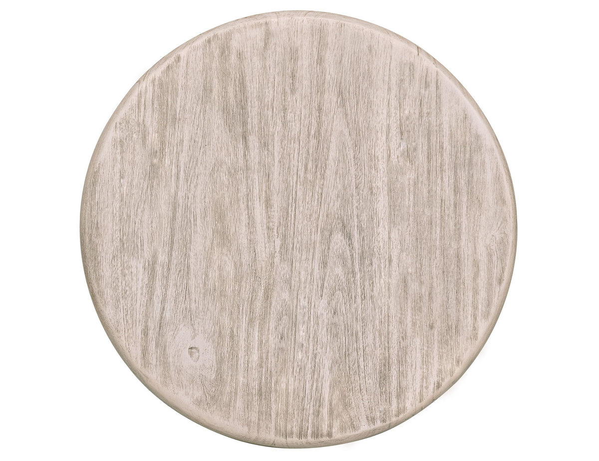 Sahara - End Table - Light Cream / Brown Caramel