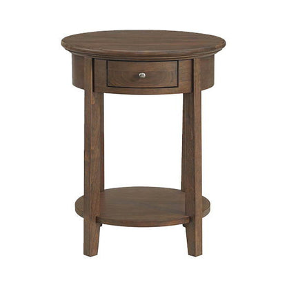 McKenzie - Round Side Table - Java
