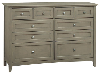 McKenzie - 10-Drawer Dresser - Fieldstone