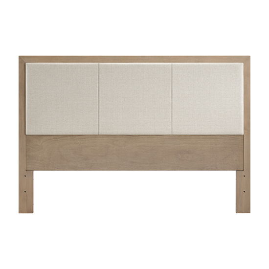Bailey - King Headboard - Almond / Beige
