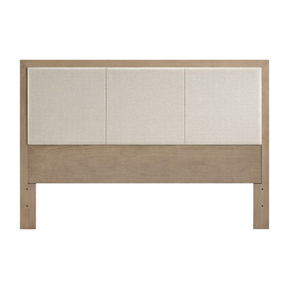 Bailey - King Headboard - Almond / Beige