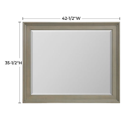 McKenzie - Rectangular Mirror - Fieldstone