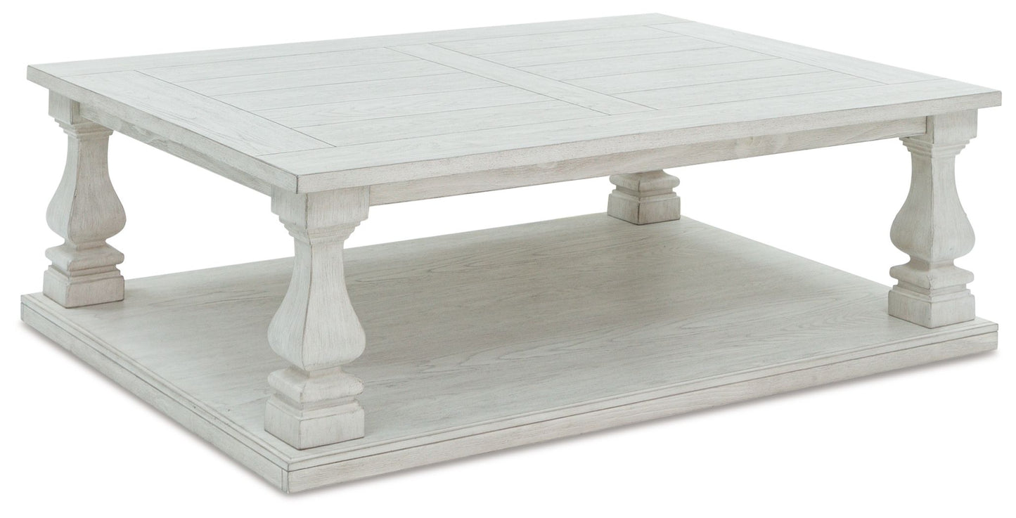 Arlendyne - Rectangular Cocktail Table - Antique White